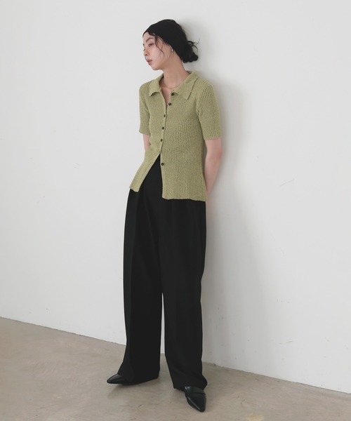 専用 未使用 XL BUTCHER PRODUCTS ポロニット サマーニット ニット セーター サマーポロニット レディース : ZOZOTOWN Yahoo