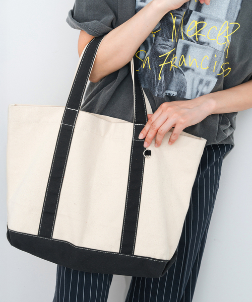 Spick & Span（スピックアンドスパン）の「PAYDAY/ペイデイ 別注TOTE（トートバッグ・レディース・ブラック・FREE）」の4枚目の写真