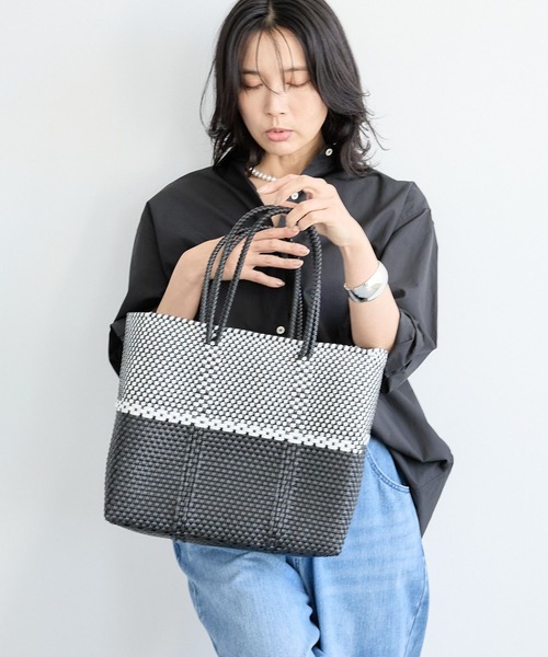 セール❗️新品未使用☆BARNYARDSTORM メルカドバッグ セール】BARNYARDSTORM / MEXICOバイカラーメルカドBAG 【WEB