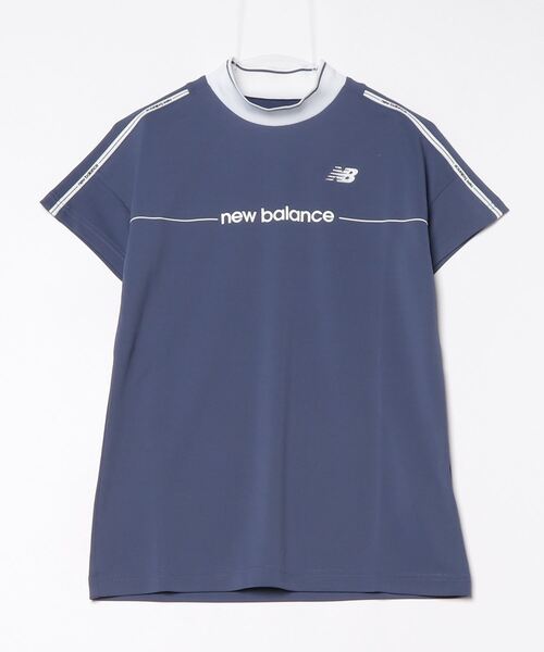 NEW BALANCE(ニューバランス)の「ニューバランス New Balance S/SLEEVE MOCK NECK PULLOVER(シャツ/ブラウス・レディース・ホワイト/ベージュ/ネイビー・M/L/XL)」の3枚目の写真