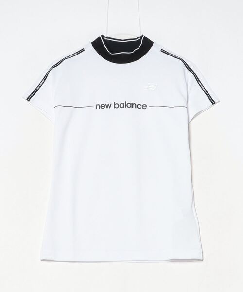NEW BALANCE(ニューバランス)の「ニューバランス New Balance S/SLEEVE MOCK NECK PULLOVER(シャツ/ブラウス・レディース・ホワイト/ベージュ/ネイビー・M/L/XL)」の1枚目の写真