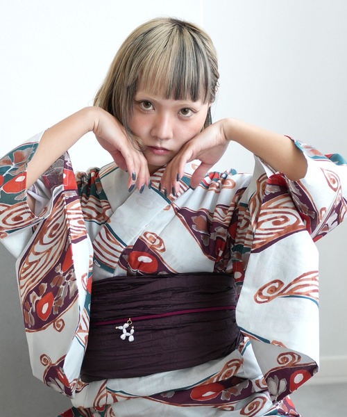 utatane 浴衣セット ニコアンティークオリジナルデザイン 国内染色 utatane 浴衣 選べる浴衣3点セット ニコアンティークオリジナル