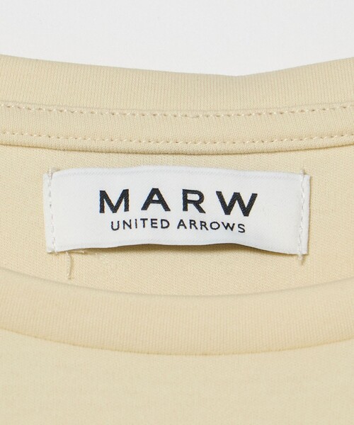 MARW UNITED ARROWS（マルゥ ユナイテッドアローズ）の「＜MARW UNITED ARROWS＞ノースリーブ ロング ワンピース ‐汗ジミ防止‐（ワンピース・レディース・クリーム/ネイビー/ブラック・38/36）」の9枚目の写真