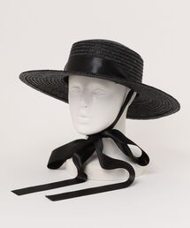 DOUX ARCHIVES（ドゥアルシーヴ）の「【BenelliMontacone】リボンストローハット（ハット）」