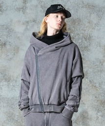 glamb（グラム）の「Distorted Riders Hoodie / ディストーテッドライダースフーディ（パーカー）」