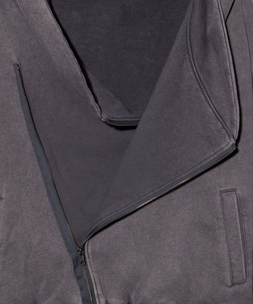 glamb（グラム）の「Distorted Riders Hoodie / ディストーテッドライダースフーディ（パーカー・メンズ・グレー/ブラック・S/M/L）」の17枚目の写真