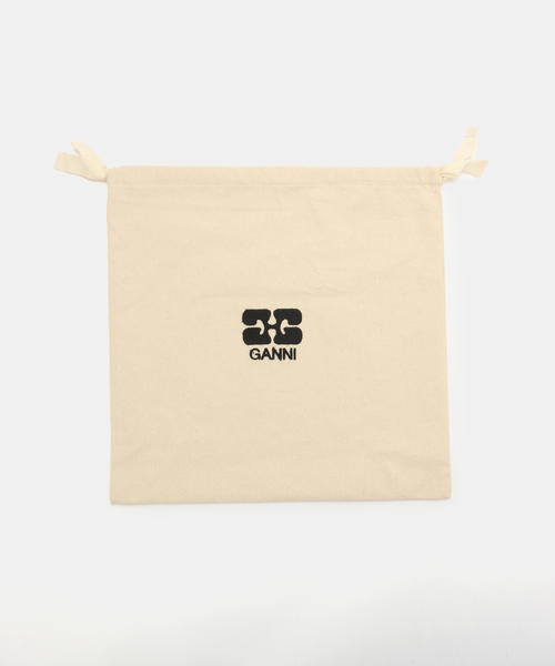 U by SPICK&SPAN(ユーバイスピックアンドスパン)の「GANNI/ ガニー Ganni Bou Bag Small(ショルダーバッグ・レディース・ブラック/ベージュ・FREE)」の5枚目の写真