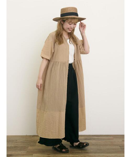 Samansa Mos2(サマンサ モスモス)の「【M/Lサイズ】綿麻裾フリルパンツ(その他パンツ・レディース・モカ/ベージュ/ブラック・L/M)」の14枚目の写真