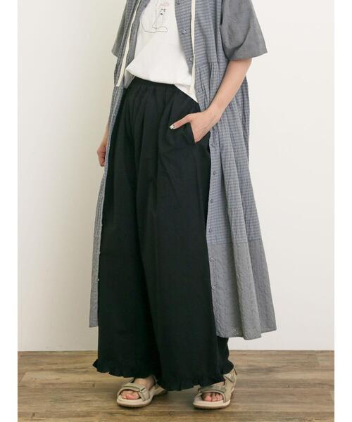 新品　SM2☆裾フリルパンツ Samansa Mos2（サマンサ モスモス）の「裾フリルパンツ（）」 - WEAR