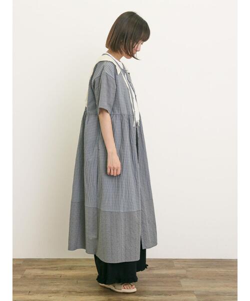 Samansa Mos2(サマンサ モスモス)の「【M/Lサイズ】綿麻裾フリルパンツ(その他パンツ・レディース・モカ/ベージュ/ブラック・L/M)」の8枚目の写真