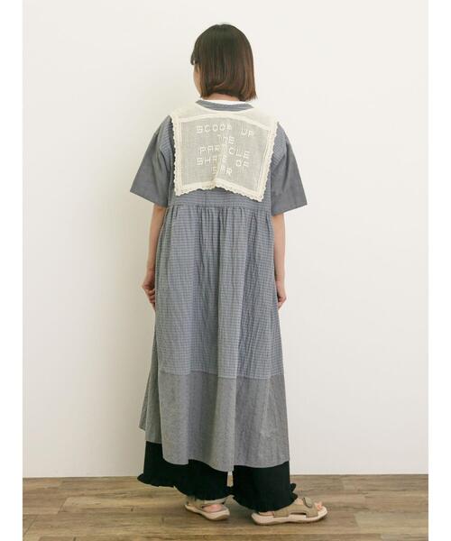 Samansa Mos2(サマンサ モスモス)の「【M/Lサイズ】綿麻裾フリルパンツ(その他パンツ・レディース・モカ/ベージュ/ブラック・L/M)」の7枚目の写真