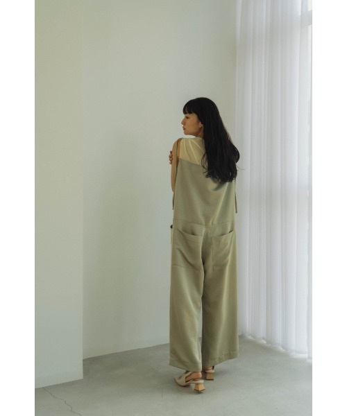 サロペット・オーバーオール・オールインワン knuth marf summer jumpsuit / beige 51QeRCsc6fTM.jpg?width=768