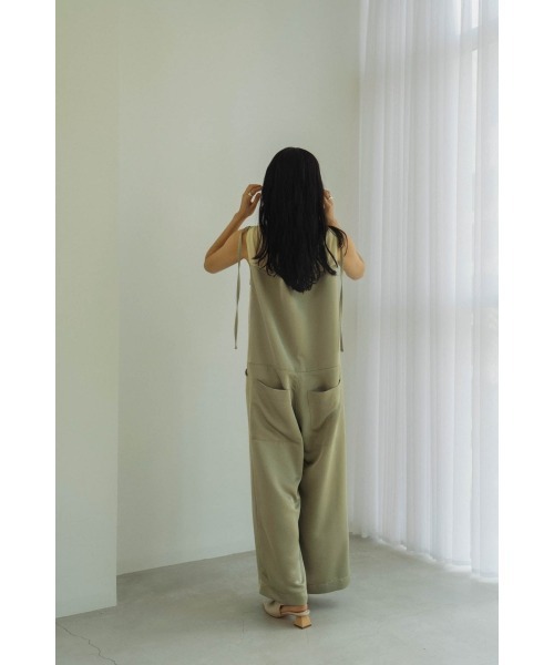 ennui sheer satin all in one（つなぎ/オールインワン）｜Knuth