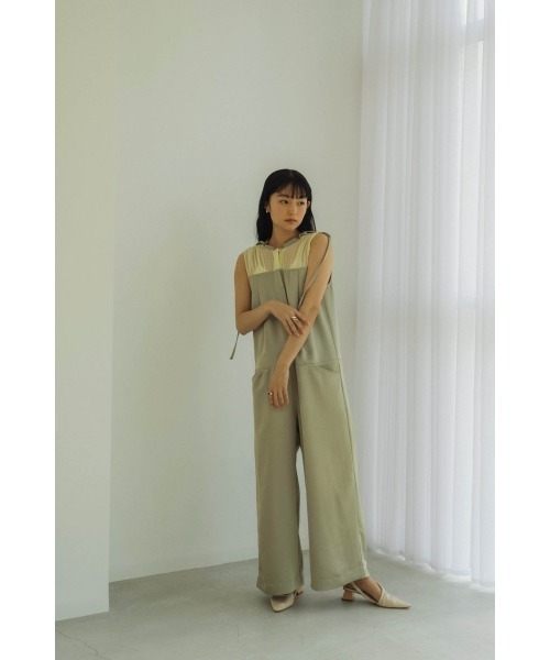Knuth Marf オリーブ オールインワン Knuth Marf - 2way front cross all in one / 2ウェイ フロント