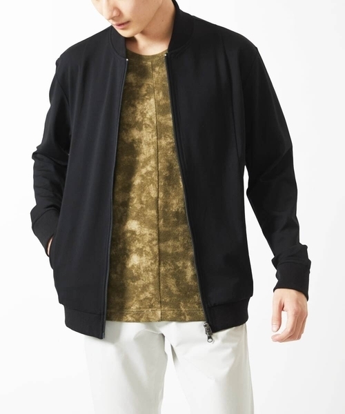 MK MICHEL KLEIN HOMME (エムケーミッシェルクランオム)の「【洗える】 ダスティーウォールTシャツ(Tシャツ/カットソー・メンズ・カーキ/ブラック/ベージュ・46/48/51)」の10枚目の写真