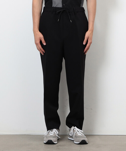 COMME CA ISM（コムサイズム）の「ウールライク リラックスワイド テーパードパンツ（スラックス・メンズ・ブラック/グレー/ネイビー/ブラウン・MEDIUM/LARGE）」の15枚目の写真