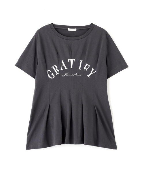 PROPORTION BODY DRESSING（プロポーションボディドレッシング）の「デザインＴシャツ / 1215260603（Tシャツ/カットソー・レディース・ホワイト/ダークグレー・FREE）」の14枚目の写真