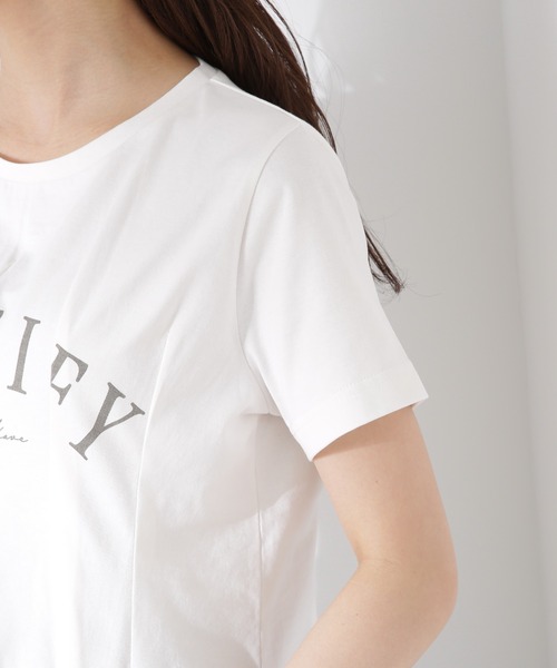 PROPORTION BODY DRESSING（プロポーションボディドレッシング）の「デザインＴシャツ / 1215260603（Tシャツ/カットソー・レディース・ホワイト/ダークグレー・FREE）」の22枚目の写真