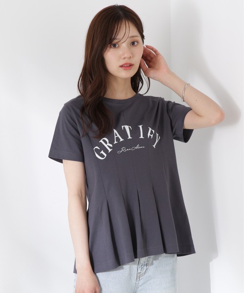 PROPORTION BODY DRESSING（プロポーションボディドレッシング）の「デザインＴシャツ / 1215260603（Tシャツ/カットソー・レディース・ホワイト/ダークグレー・FREE）」の20枚目の写真