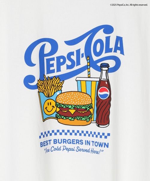 FOUND GOOD（ファウンドグッド）の「PEPSI コラボTEE 1（Tシャツ/カットソー・メンズ・ホワイト系1/ブラック・L/XL/M）」の8枚目の写真