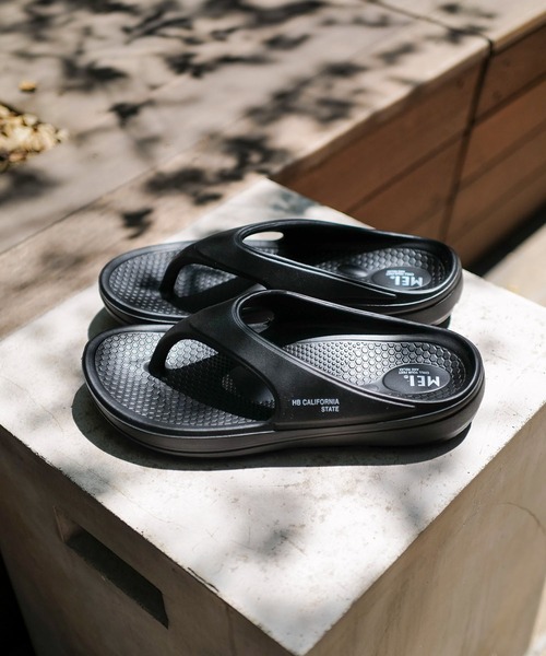 MEI（メイ）の「【MEI / メイ】軽量 リカバリー 高クッション EVA トングサンダル（サンダル・メンズ・グレー/ブラック/オリーブ・MEDIUM/LARGE/SMALL）」の10枚目の写真