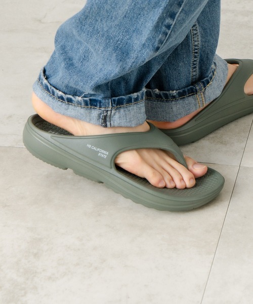 MEI（メイ）の「【MEI / メイ】軽量 リカバリー 高クッション EVA トングサンダル（サンダル・メンズ・グレー/ブラック/オリーブ・MEDIUM/LARGE/SMALL）」の17枚目の写真