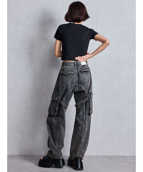 デニム・ジーパン WV PROJECT GUIDE WASHING DENIM PANTS NA371 WV PROJECT GUIDE WASHING DENIM PANTS NA371 (WV PROJECT