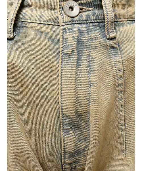 GYDA(ジェイダ)の「ハイウエスト Urban Utility Wash カーゴデニムパンツ(デニムパンツ・レディース・インディゴブルー/ライトブルー・X-SMALL/SMALL/MEDIUM)」の14枚目の写真