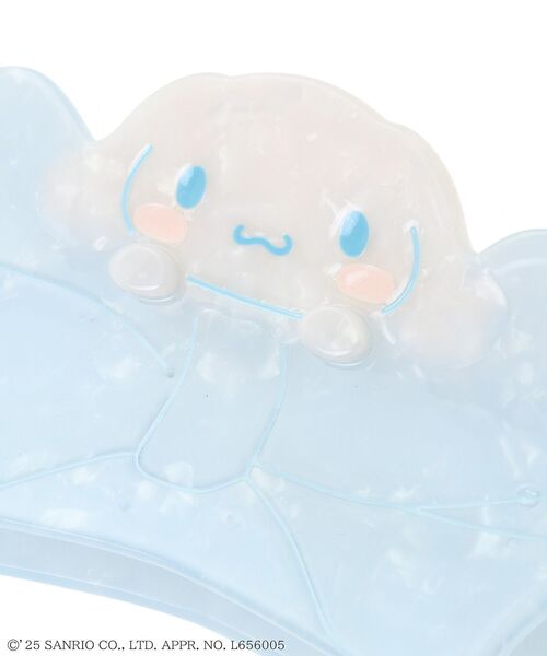 sanrio（サンリオ）の「シナモロール ヘアクリップ（バレッタ/ヘアクリップ・レディース・ライトブルー・FREE）」の7枚目の写真