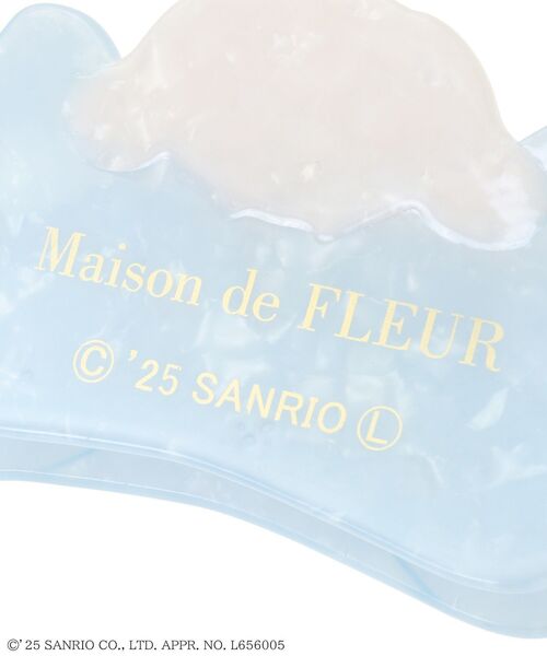 sanrio（サンリオ）の「シナモロール ヘアクリップ（バレッタ/ヘアクリップ・レディース・ライトブルー・FREE）」の8枚目の写真