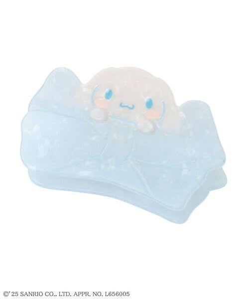 sanrio（サンリオ）の「シナモロール ヘアクリップ（バレッタ/ヘアクリップ・レディース・ライトブルー・FREE）」の10枚目の写真