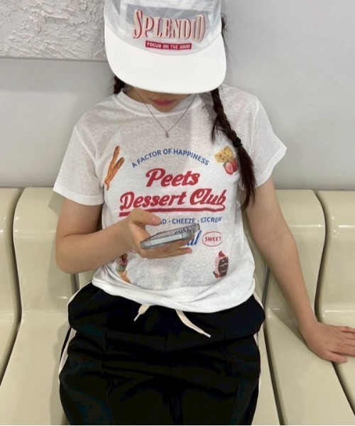 tシャツ ipugo/イプゴ スラブ生地スウィートTEE レディース ipugo/イプゴ スラブ生地スウィートTEE – BLASEOUT