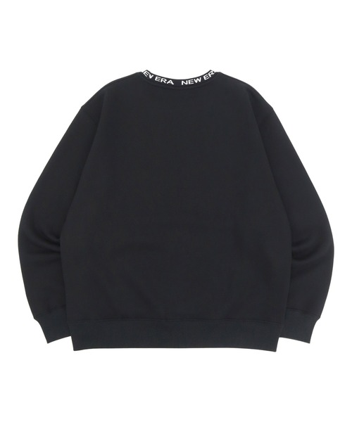 NEW ERA（ニューエラ）の「ニューエラ オーバーサイズ スウェットトレーナー 襟ぐり模様（スウェット・メンズ・ブラック/グレー・XXL/XL/L/M/S）」の3枚目の写真
