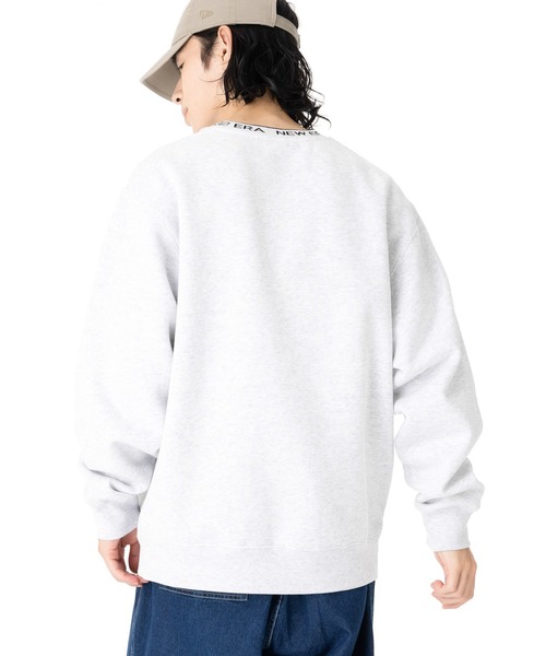 ニューエラ オーバーサイズ スウェットトレーナー 襟ぐり模様