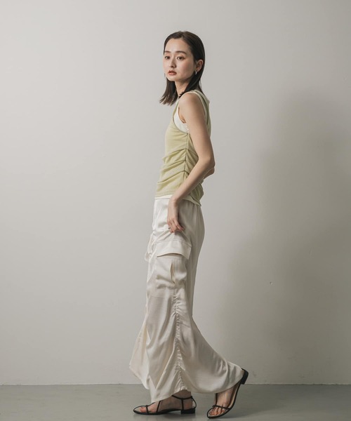 トップス AREND METALLIC THREAD STRAPPY TOP - Silver | ZARA United States