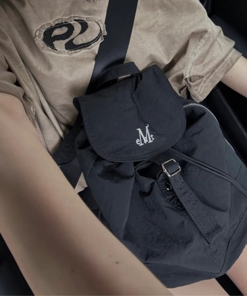 ムセント ミニ バックパック リュック 黒 セール】【MUCENT】ミニ バッグパックMUTE MINI BACK PACK
