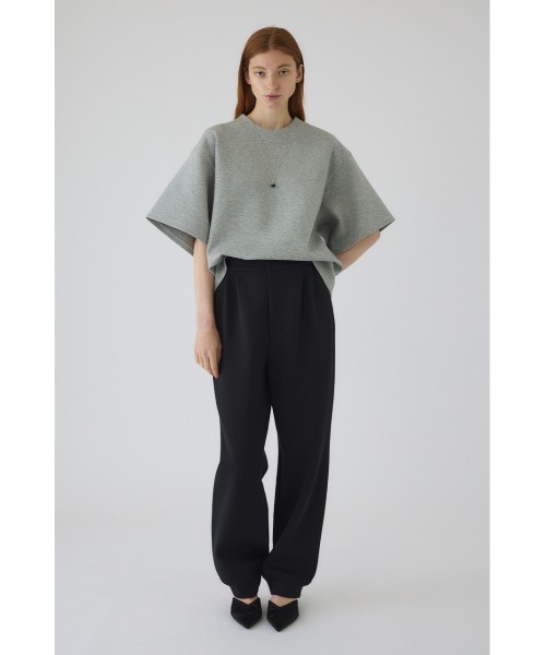 RIM.ARK(リムアーク)の「Sweat H/S PO スウェットハーフスリーブプルオーバー(スウェット・レディース・ブラック/杢グレー/ライトグレー・FREE)」の3枚目の写真