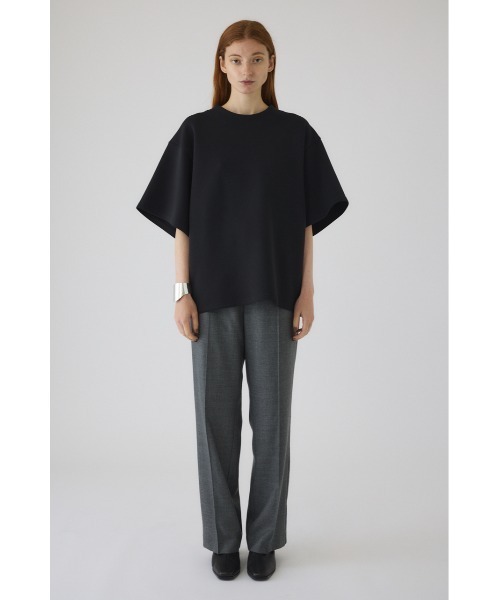 RIM.ARK(リムアーク)の「Sweat H/S PO スウェットハーフスリーブプルオーバー(スウェット・レディース・ブラック/杢グレー/ライトグレー・FREE)」の17枚目の写真