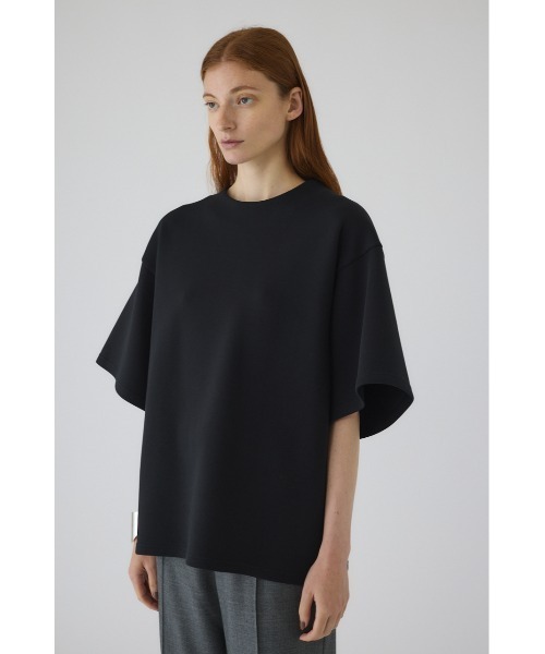 RIM.ARK(リムアーク)の「Sweat H/S PO スウェットハーフスリーブプルオーバー(スウェット・レディース・ブラック/杢グレー/ライトグレー・FREE)」の19枚目の写真