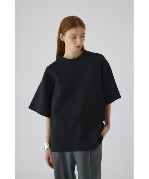 RIM.ARK(リムアーク)の「Sweat H/S PO スウェットハーフスリーブプルオーバー(スウェット・レディース・ブラック/杢グレー/ライトグレー・FREE)」の14枚目の写真