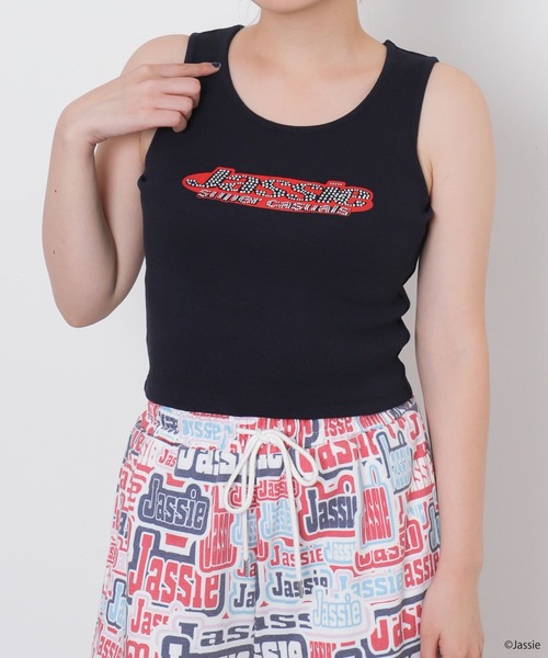 WEGO（ウィゴー）の「∴WEGO/Jassieコラボタンク（タンクトップ・レディース・ネイビー・FREE）」の12枚目の写真