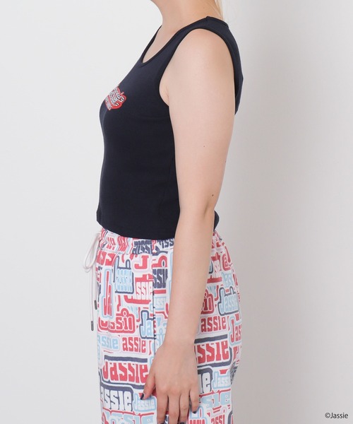 WEGO（ウィゴー）の「∴WEGO/Jassieコラボタンク（タンクトップ・レディース・ネイビー・FREE）」の10枚目の写真