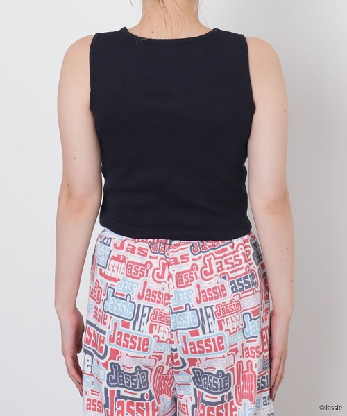 WEGO（ウィゴー）の「∴WEGO/Jassieコラボタンク（タンクトップ・レディース・ネイビー・FREE）」の9枚目の写真