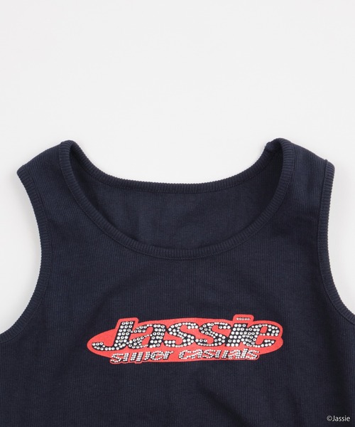 WEGO（ウィゴー）の「∴WEGO/Jassieコラボタンク（タンクトップ・レディース・ネイビー・FREE）」の6枚目の写真