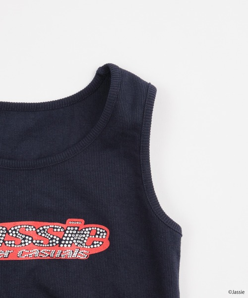 WEGO（ウィゴー）の「∴WEGO/Jassieコラボタンク（タンクトップ・レディース・ネイビー・FREE）」の5枚目の写真