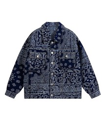 キャリー　アウター　ペイズリー柄 キャリー アウター ペイズリー柄