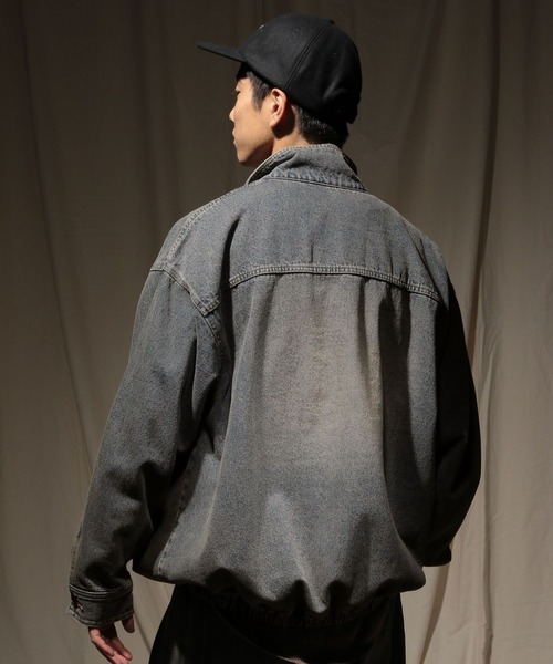 セール】【niko and JEANS 2025AW】デニムハーフジッププルオーバー