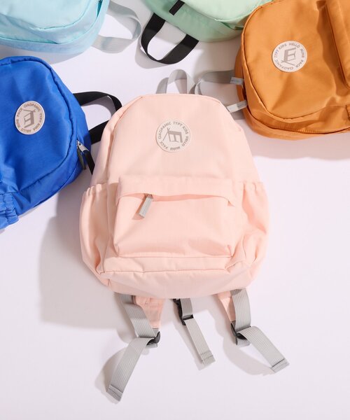 CIAOPANIC TYPY(チャオパニックティピー)の「【KIDS】【minepack】9LバックパックS(バックパック/リュック・キッズ・ベビーピンク/サックスブルー/ブラック/ブルー/ミント/オレンジ/パープル/ベージュ・ONE SIZE)」の7枚目の写真