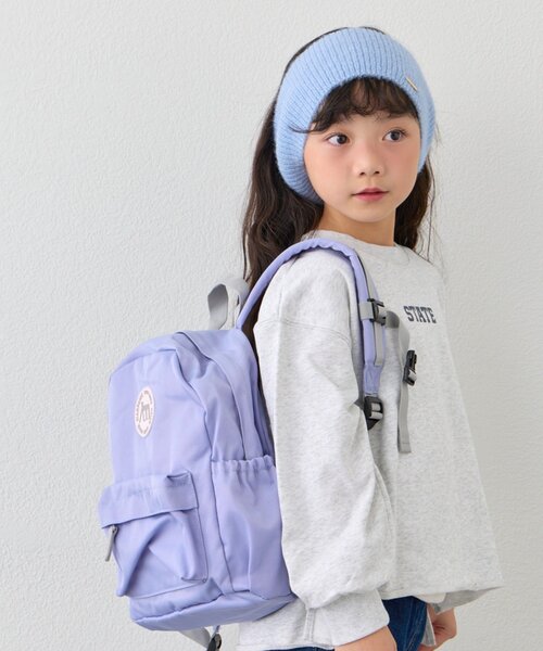 CIAOPANIC TYPY(チャオパニックティピー)の「【KIDS】【minepack】9LバックパックS(バックパック/リュック・キッズ・ベビーピンク/サックスブルー/ブラック/ブルー/ミント/オレンジ/パープル/ベージュ・ONE SIZE)」の12枚目の写真