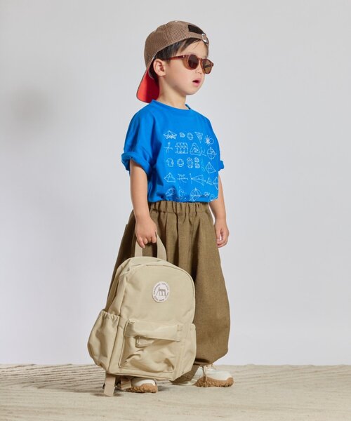 CIAOPANIC TYPY(チャオパニックティピー)の「【KIDS】【minepack】9LバックパックS(バックパック/リュック・キッズ・ベビーピンク/サックスブルー/ブラック/ブルー/ミント/オレンジ/パープル/ベージュ・ONE SIZE)」の20枚目の写真